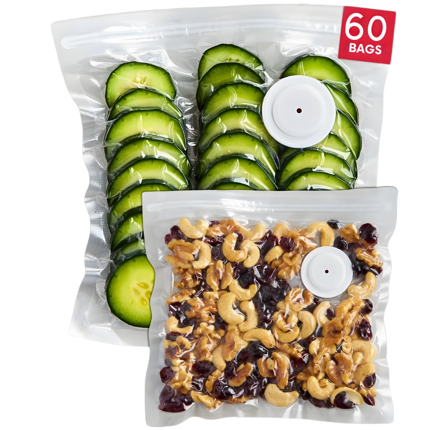 ChefHero 60 Reusable Vacuum Bags